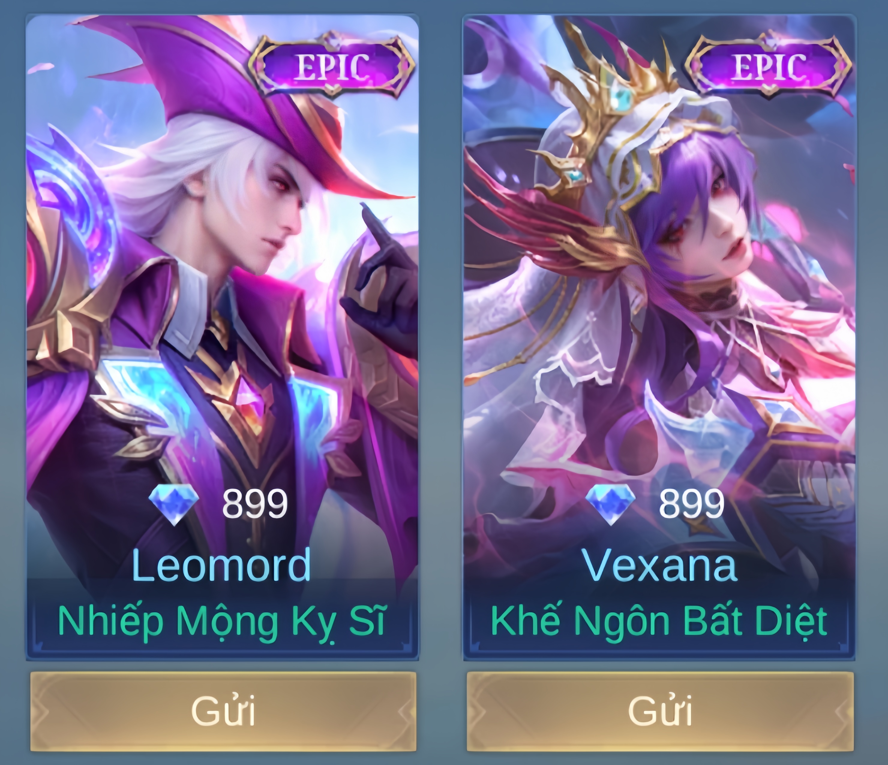 Gift skin shop
